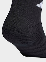 adidas Black Cushioned Essentials Ankle Socks 3 Pack - Image 4 of 4