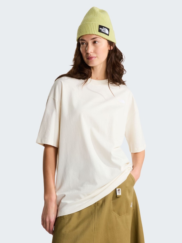 The North Face White Essential Simple Dome Oversized T-Shirt - Image 1 of 4 The North Face White Essential Simple Dome Oversized T-Shirt - Image 1 of 4