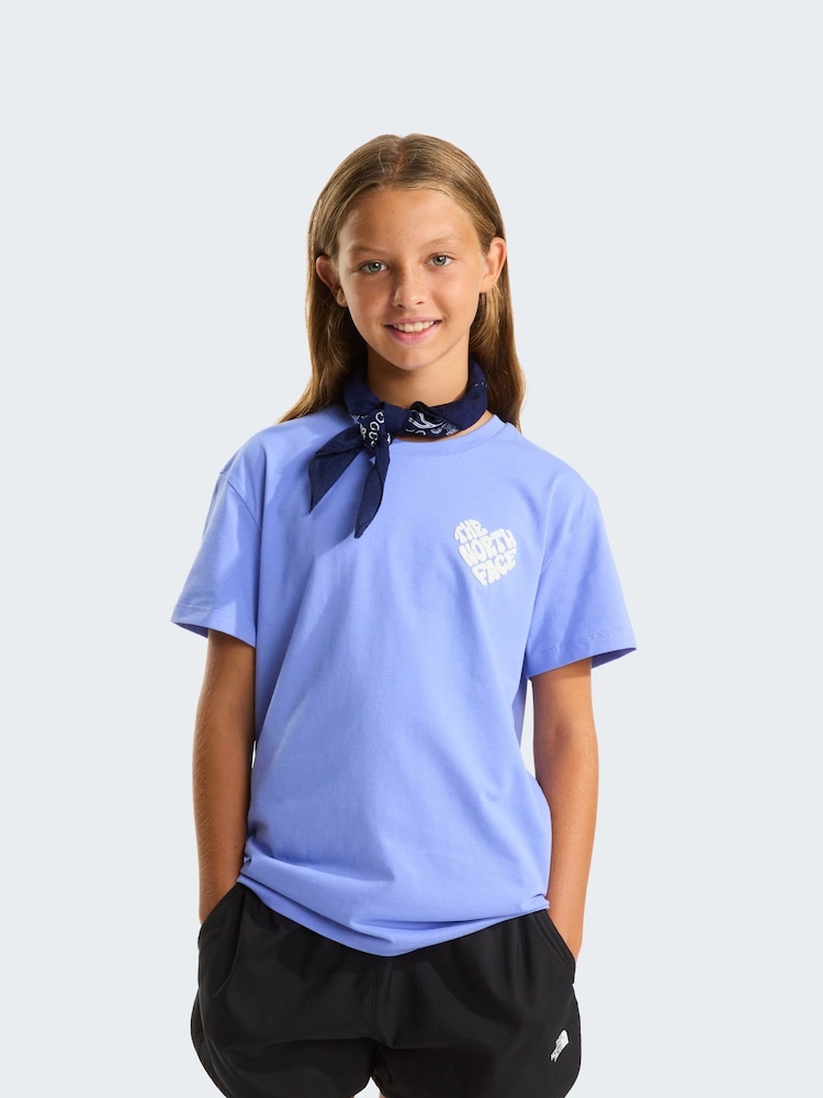 The North Face Purple Girls Proud Print T-Shirt - Image 1 of 3