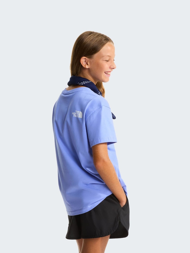 The North Face Purple Girls Proud Print T-Shirt - Image 2 of 3