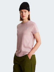 The North Face Pink Evolution Simple Dome Slim Fit T-Shirt - Image 1 of 5