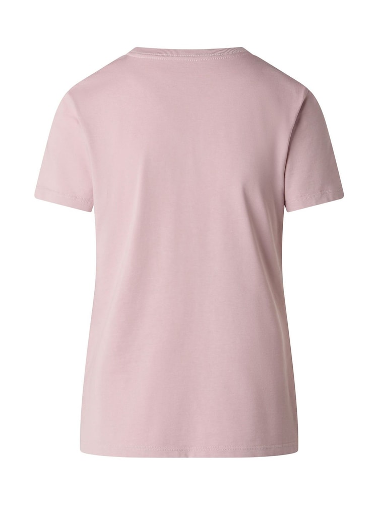 The North Face Pink Evolution Simple Dome Slim Fit T-Shirt - Image 5 of 5