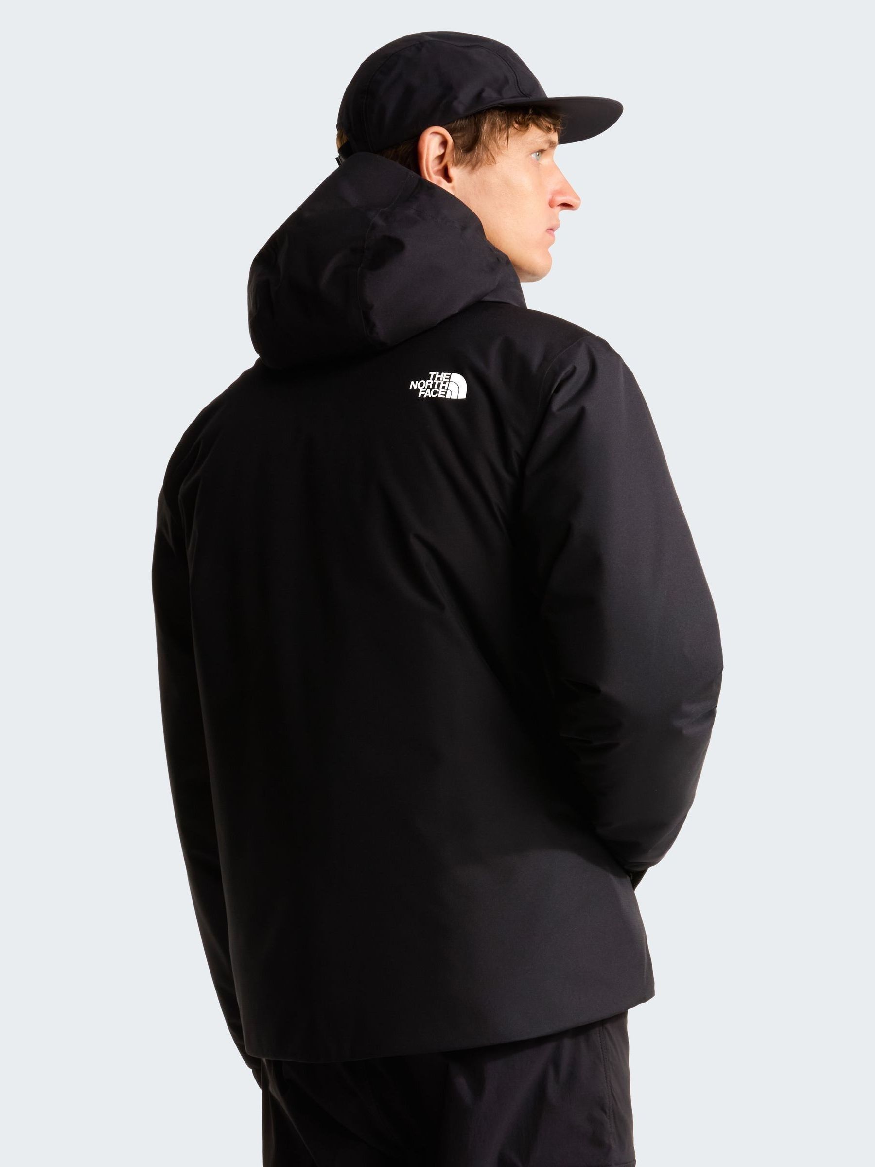 Buy The North Face Black Quest Mono Insulated Rain Jacket from