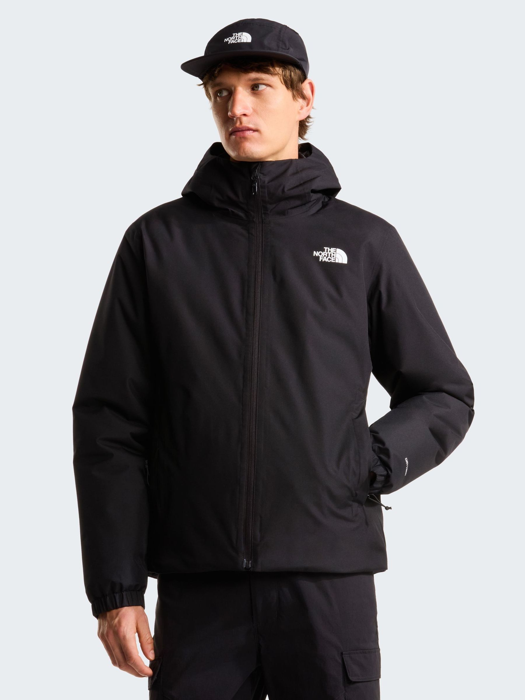 Buy The North Face Black Quest Mono Insulated Rain Jacket from