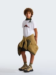 The North Face White Boys Mountain Back Graphic T-Shirt - Image 4 of 4