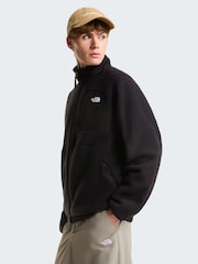 Melns - The North Face Yumiori Off Peak flīsa jaka ar pilnu rāvējslēdzēju - Attēls 4 no 7