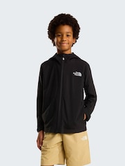 שחור - The North Face Boys On The Trail Full Zip Hoodie - תמונה 1 מתוך 7