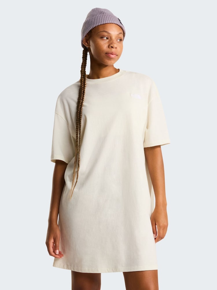The North Face White Evolution Simple Dome T-Shirt Dress - Image 1 of 2