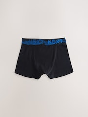 Black with Stippling Waistband Trunks 5 Pack (1.5-16yrs) - Image 3 of 9