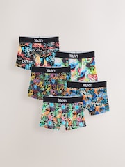 Multi Neon Grafitti - 四角褲5件裝(3-16歲) - 圖片 1/9