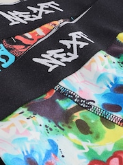 Multi Neon Grafitti - 四角褲5件裝(3-16歲) - 圖片 9/9