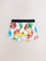 Black Chrome/Multi Football Boxers 5 Pack (2-16yrs) - Image 4 of 9