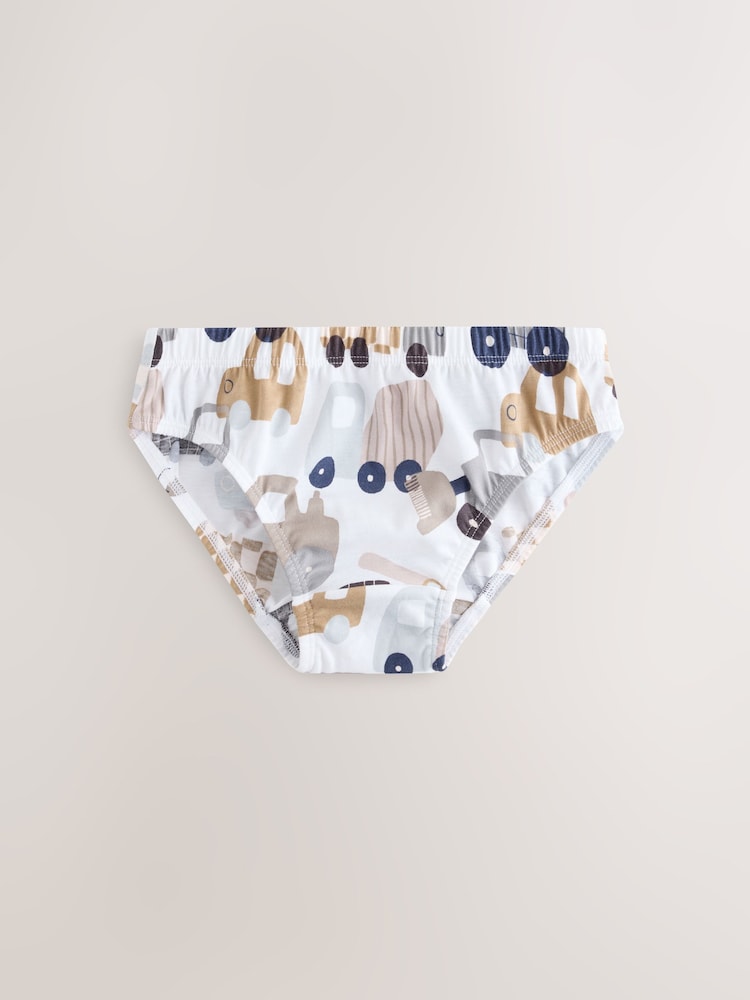 Transport Print Briefs 10 Pack (1.5-10yrs) - Image 2 of 14