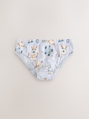 Multicolour Robot Cotton Printed Briefs 5 Pack (1.5-10yrs) - Image 7 of 9