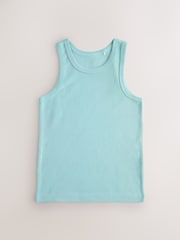 Rayas azul/blanco - Pack de 5 camisetas sin mangas (1,5-16 años) - Imagen 5 de 9