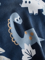 Multi Dino Cotton Vests 5 Pack (1.5-8yrs) - Image 10 of 10