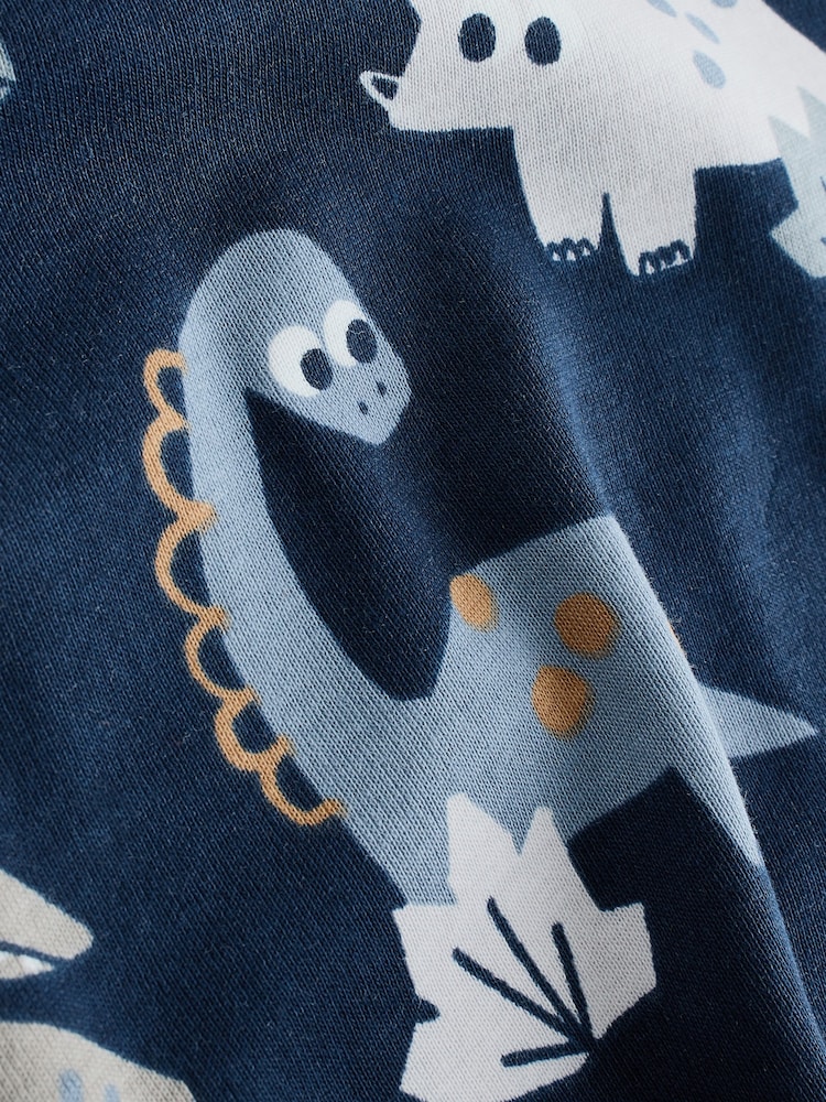 Multi Dino Cotton Vests 5 Pack (1.5-8yrs) - Image 10 of 10