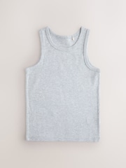 Gris antracita - Pack de 5 camisetas sin mangas (1,5-16 años) - Imagen 2 de 9