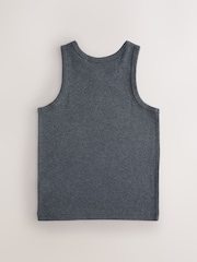 Gris antracita - Pack de 5 camisetas sin mangas (1,5-16 años) - Imagen 3 de 9