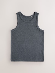 Gris antracita - Pack de 5 camisetas sin mangas (1,5-16 años) - Imagen 6 de 9