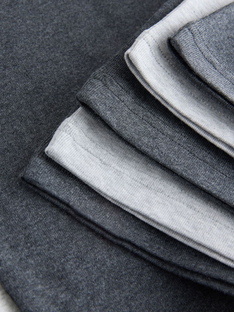Gris antracita - Pack de 5 camisetas sin mangas (1,5-16 años) - Imagen 9 de 9