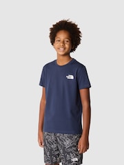 The North Face Blue Teen Simple Dome T-Shirt - Image 1 of 4