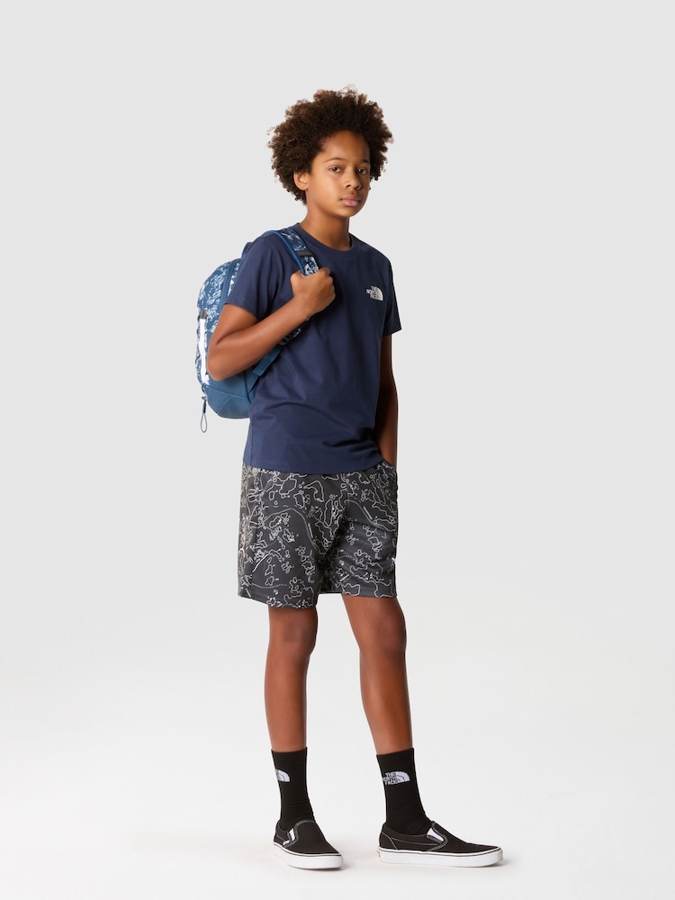 The North Face Blue Teen Simple Dome T-Shirt - Image 2 of 4 The North Face Blue Teen Simple Dome T-Shirt - Image 2 of 4