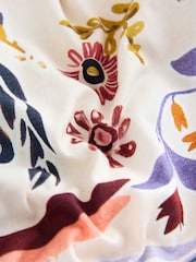 Peach Pink Floral Print Short Sleeve Pyjamas - Image 2 of 3