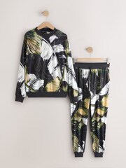 Green Leaves Cosy Long Sleeve Pyjamas - Image 7 of 9