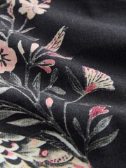 Charcoal Grey Leopard Long Sleeve Pyjamas - Image 7 of 7