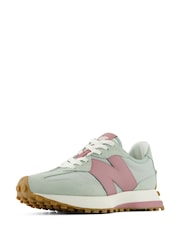 New Balance Green Womens 327 Trainers - Image 4 of 8