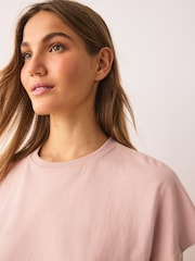 وردي زهور - بيجاما بكم قصير - صورة 4 من 8