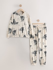 Oatmeal Hamish The Highland Cow Cosy Long Sleeve Pyjamas - Image 6 of 9