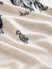 Oatmeal Hamish The Highland Cow Cosy Long Sleeve Pyjamas - Image 9 of 9