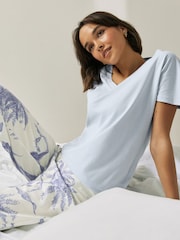 Palma morada lila - Pijama manga corta - Imagen 4 de 9