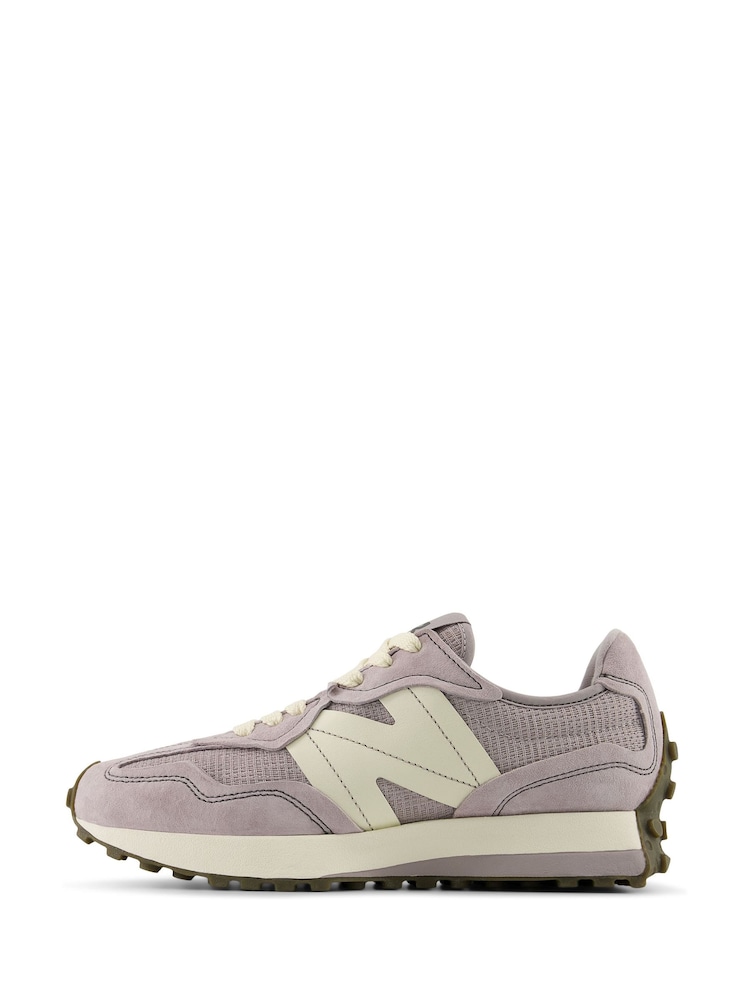 New Balance Lilac Purple 327 Trainers - Image 2 of 8
