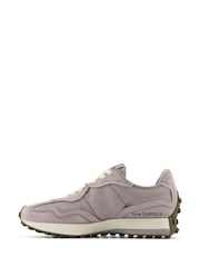 New Balance Lilac Purple 327 Trainers - Image 4 of 8