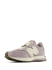 New Balance Lilac Purple 327 Trainers - Image 6 of 8