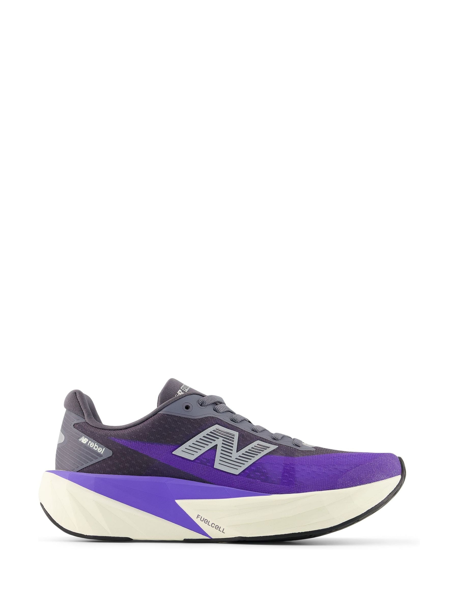 Buy New Balance Black/Purple Rebel v5 Running Trainers from Next USA