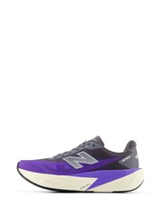 New Balance Black/Purple Rebel v5 Running Trainers - Image 2 of 9