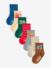 Gap Multi Quarter Crew Socks 7-Pack (12mths-5yrs) - Image 1 of 8