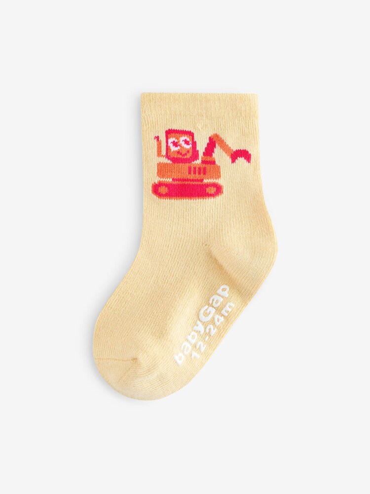 Gap Multi Quarter Crew Socks 7-Pack (12mths-5yrs) - Image 2 of 8