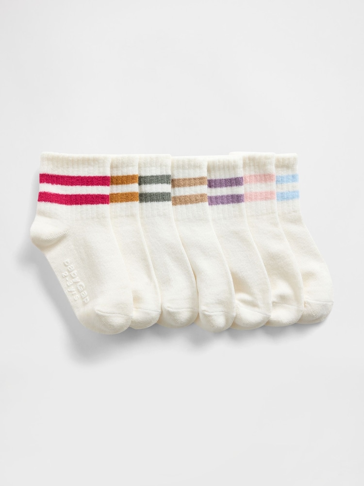Gap Varsity Socks 7 Pack - Imagen 1 de 1