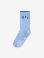 Gap Multi Crew Logo Socks 4-Pack (Newborn-5yrs) - Image 4 of 7