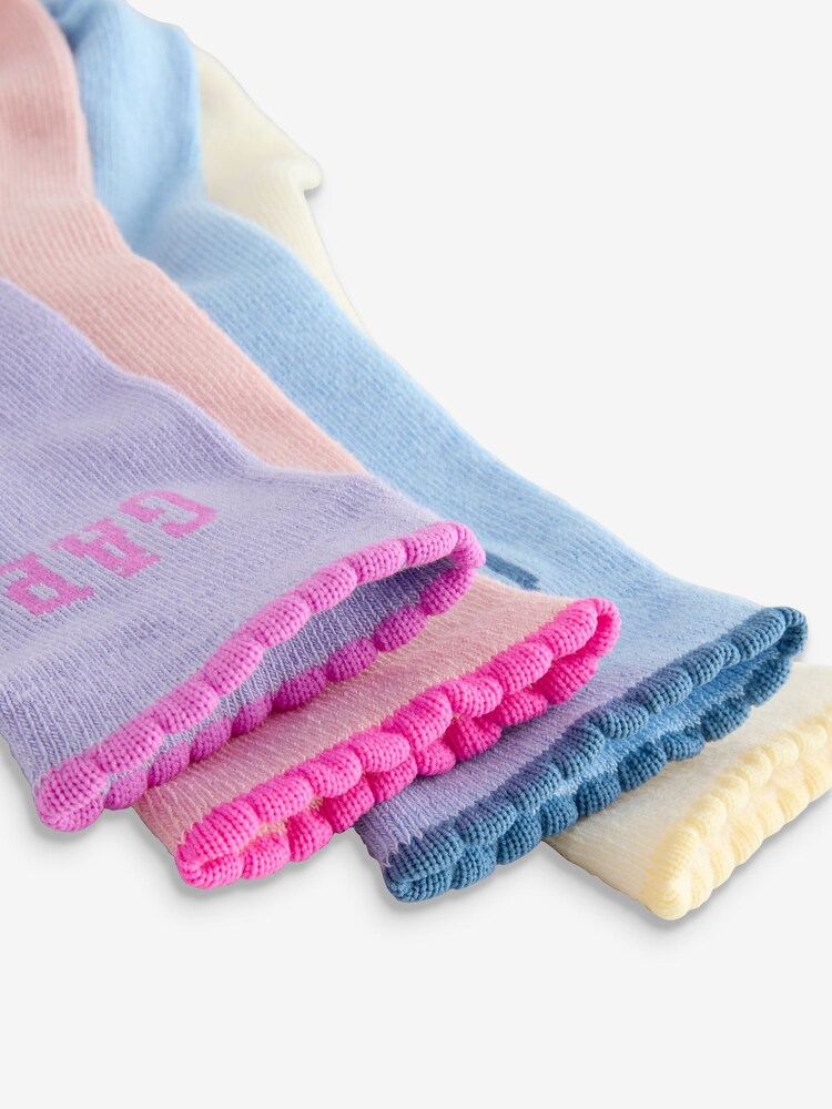 Gap Multi Crew Logo Socks 4-Pack (Newborn-5yrs) - Image 7 of 7 Gap Multi Crew Logo Socks 4-Pack (Newborn-5yrs) - Image 7 of 7