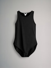 The Set Nayv/ Black/Red 3 Pack Soft Touch Polyamide Racer Bodysuit - Image 10 of 14