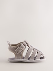 رمادي - Baker by Ted Baker Baby Fisherman Padders Sandals - صورة 2 من 5