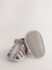 رمادي - Baker by Ted Baker Baby Fisherman Padders Sandals - صورة 3 من 5
