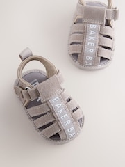 رمادي - Baker by Ted Baker Baby Fisherman Padders Sandals - صورة 4 من 5