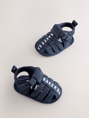 أزرق داكن - Baker by Ted Baker Baby Fisherman Padders Sandals - صورة 1 من 5